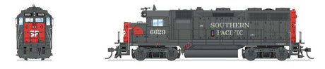 EMD GP35 Low Nose - Sound and DCC - Paragon4(TM) -- Southern Pacific #6629 (gray, red)