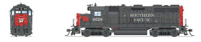 EMD GP35 Low Nose - Sound and DCC - Paragon4(TM) -- Southern Pacific #6629 (gray, red)