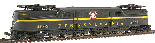 Paragon Series Electric Diecast GG1 w/Quantum Sound - Powered -- Pennsylvania #4903 (Brunswick Green/Buff Broad Stripe w/15" Roman Lettering