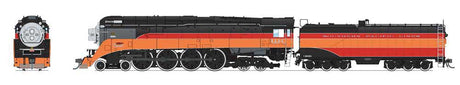 Class GS-4 4-8-4 - Sound and DCC - Paragon4(TM) -- Southern Pacific #4434 (Daylight; black, orange, red)