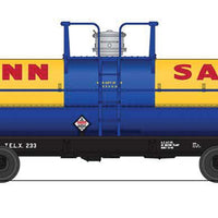 ACF Type 27/ICC-105 6,000-Gallon Tank Car 2-Pack - Ready to Run -- UTLX #81136, Penn Salt #233 (Late 1950s Schemes)
