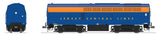 Baldwin RF16 Sharknose A-Unpowered B Set w/Sound & DCC - Paragon4(TM) -- Central Railroad of New Jersey #78, S (Fantasy Scheme, blue, tangerine)-3