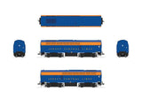 Baldwin RF16 Sharknose A-Unpowered B Set w/Sound & DCC - Paragon4(TM) -- Central Railroad of New Jersey #78, S (Fantasy Scheme, blue, tangerine)-4