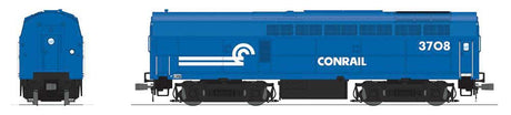 Baldwin RF16 Sharknose A-Unpowered B Set w/Sound & DCC - Paragon4(TM) -- Conrail #1207, 3708 (Fantasy Scheme, blue, white)-3