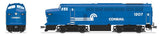 Baldwin RF16A Sharknose A - Sound & DCC - Paragon4(TM) -- Conrail #1213 (Fantasy Scheme, blue, white)-1