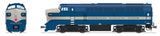 Baldwin RF16A Sharknose A - Sound & DCC - Paragon4(TM) -- Missouri Pacific #208 (Fantasy Scheme, Eagle, blue, gray)-1
