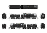 Class D 4-Truck Shay - Sound and DCC - Paragon4(TM) -- Western Maryland #900 (black, graphite, Tuscan)-2