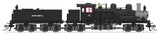 Class D 4-Truck Shay - Sound and DCC - Paragon4(TM) -- Mower Lumber Co. #12 (black, graphite)-1
