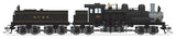 Class D 4-Truck Shay - Sound and DCC - Paragon4(TM) -- Greenbrier, Cheat & Elk #14 (black, graphite)-1