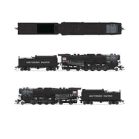 Class T1a 2-8-4 Berkshire Square Tender - Sound, DCC and Smoke - Paragon4(TM -- Southern Pacific #3509 (black, graphite, Large Lettering)