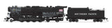 Class T1a 2-8-4 Berkshire Square Tender - Standard DC - Stealth Series -- Southern Pacific #3501 (black, graphite, Large Lettering)-1