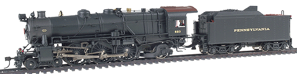 Paragon(TM) Series Platinum Steam K-4 4-6-2 Powered - No Sound -- Pennsylvania RR #623 Slatted Pilot, Generator On Smokebox Top