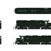 EMD SD45 Low-Nose - Sound & DCC - Paragon4(TM) -- Pennsylvania Railroad #6146 (Brunswick Green, Small Keystone)