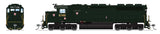 EMD SD45 Low-Nose - Sound & DCC - Paragon4(TM) -- Pennsylvania Railroad #6155 (Brunswick Green, Small Keystone)-1