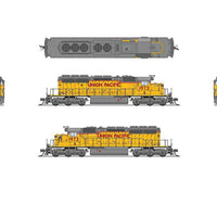 EMD SD40-2 Low-Nose - Sound and DCC - Paragon4(TM) -- Union Pacific #1984 (2010s, Armour Yellow, gray, red, Small Nose Wings)