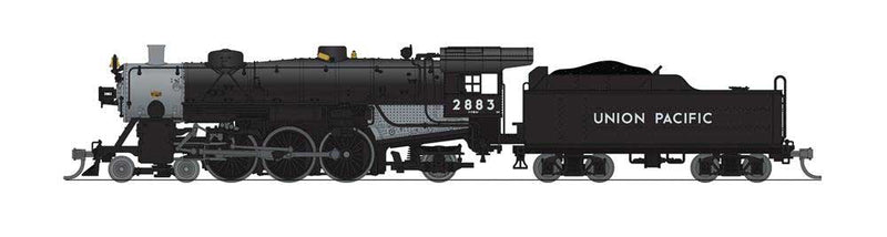 USRA 4-6-2 Light Pacific - Sound and DCC - Paragon4(TM) -- Union Pacific #2897 (black, graphite)-1