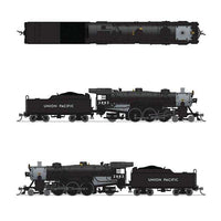 USRA 4-6-2 Light Pacific - Sound and DCC - Paragon4(TM) -- Union Pacific #2897 (black, graphite)