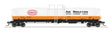High-Capacity Cryogenic Tank Car 2-Pack - Ready to Run -- AirCo (white, orange, black, Air Reduction)