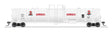 High-Capacity Cryogenic Tank Car - Ready to Run -- Big 3 Industries (white, black, red)