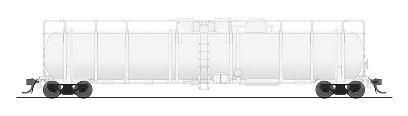 High-Capacity Cryogenic Tank Car - Ready to Run -- Body Type A, Painted, Unlettered (white)