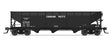 AAR 70-Ton 3-Bay Hopper w/Load - Ready to Run -- Canadian Pacific #359127 (black)
