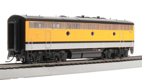 EMD F7B - Standard DC - Stealth -- Denver & Rio Grande Western #5643 (Single Stripe, Aspen Gold, silver)