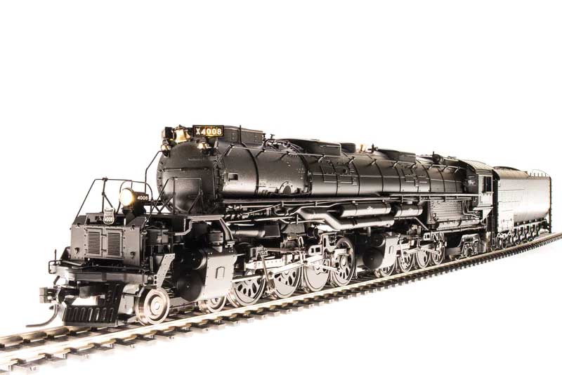 4-8-8-4 Big Boy As-Delivered, 25-C-100 Coal Tender - Sound & DCC - Paragon4 -- Union Pacific #4015 (black, graphite)-1