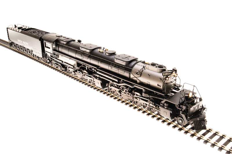 4-8-8-4 Big Boy 1944 Wilson, 25-C-400 Coal Tender - Sound & DCC - Paragon4 -- Union Pacific #4024 (black, graphite)-1