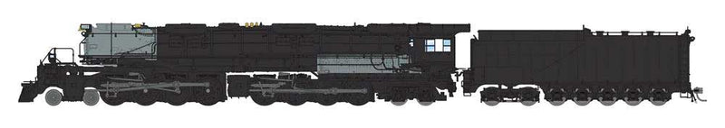4-8-8-4 Big Boy 1944 Wilson, 25-C-400 Coal Tender - Sound & DCC - Paragon4 -- Painted, Unlettered (black, graphite)