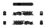2-8-0 Consolidation - Sound, Smoke and DCC Paragon4(TM) -- Santa Fe #1978 (black, silver)-3