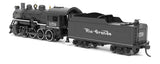 2-8-0 Consolidation - Sound, Smoke and DCC Paragon4(TM) -- Denver & Rio Grande Western #1159 (black, graphite, Flying Grande)-2