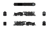 2-8-0 Consolidation - Sound, Smoke and DCC Paragon4(TM) -- Denver & Rio Grande Western #1173 (black, graphite, Flying Grande)-2