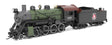 2-8-0 Consolidation - Sound, Smoke and DCC Paragon4(TM) -- Great Northern #1143 (green, black, graphite, Tuscan)-1