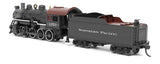 2-8-0 Consolidation - Sound, Smoke and DCC Paragon4(TM) -- Northern Pacific #1253 (black, graphite, Tuscan)-2