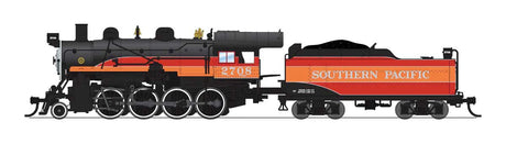 2-8-0 Consolidation - Sound, Smoke and DCC Paragon4(TM) -- Southern Pacific #2720 (Daylight, black, red, orange)-1