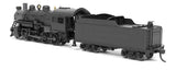 2-8-0 Consolidation - Sound, Smoke and DCC Paragon4(TM) -- Painted, Unlettered (black, graphite)-2