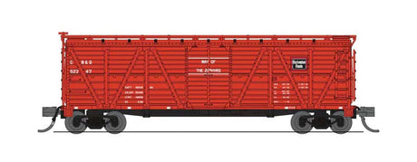 PRR K7 Stock Car with Mule Sounds - Ready to Run -- Chicago, Burlington & Quincy #52459 (red, black, white)-1