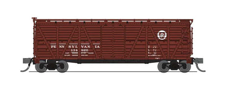 PRR K7 Stock Car with Mule Sounds - Ready to Run -- Pennsylvania Railroad #134920 (Tuscan)-1