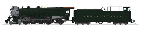 Class M1b 4-8-2 Mountain - Sound and DCC - Paragon4(TM) -- Pennsylvania Railroad #6749 (black, graphite, Tuscan)-1