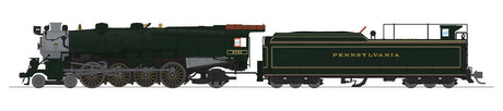 Class M1b 4-8-2 Mountain - Sound and DCC - Paragon4(TM) -- Pennsylvania Railroad #6762 (Fantasy Passenger Brunswick Green, graphite)-1