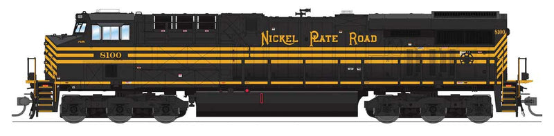 GE ES44AC - Sound and DCC - Paragon4(TM) -- Norfolk Southern #8100 (Nickel Plate Heritage, black, yellow)-1