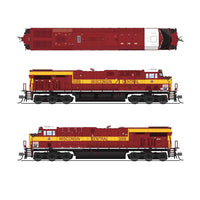 GE ES44AC - Sound & DCC - Paragon4(TM) -- Canadian National #3069 (Wisconsin Central Heritage, maroon, gold)