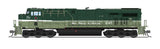 GE ES44AC - Sound & DCC - Paragon4(TM) -- Northern Pacific #6327 (Fantasy Scheme, Loewy 2-Tone Green)-1