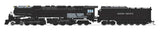 4-6-6-4 Challenger Late Version - Standard DC - Stealth -- Union Pacific #3714 (Oil Tender, Smoke Deflectors, black, graphite)-1