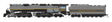 4-6-6-4 Challenger Late Version - Standard DC - Stealth -- Union Pacific #3982 (Oil Tender, Smoke Deflectors, black, graphite)-1