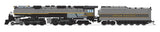 4-6-6-4 Challenger Late Version - Standard DC - Stealth -- Union Pacific #3982 (Oil Tender, Smoke Deflectors, black, graphite)-1