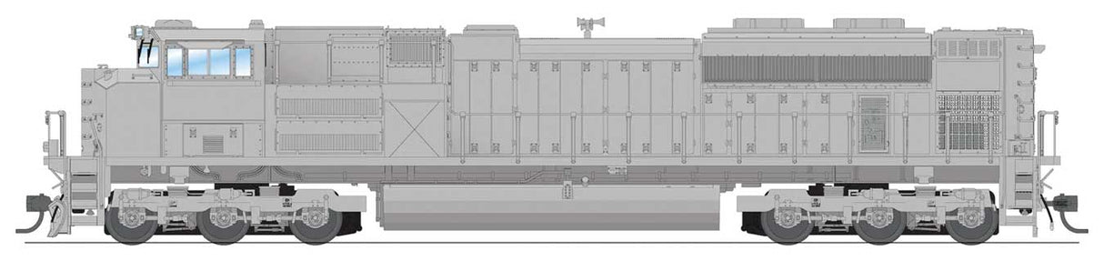 EMD SD70ACe - Sound, DCC and Smoke - Paragon4(TM) -- Undecorated (High Headlight)-1