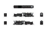 2-8-0 Consolidation - Sound, DCC and Smoke - Paragon4(TM) -- Union Pacific #613 (black, graphite)-2