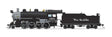 2-8-0 Consolidation - Standard DC - Stealth -- Denver & Rio Grande Western #1175 (black, graphite, Flying Grande)-1
