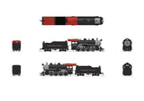 2-8-0 Consolidation - Standard DC - Stealth -- Northern Pacific #1252 (black, graphite, Tuscan)-2